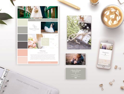 Premium Wedding Photographer Branding for Fresh Shoot Studios
